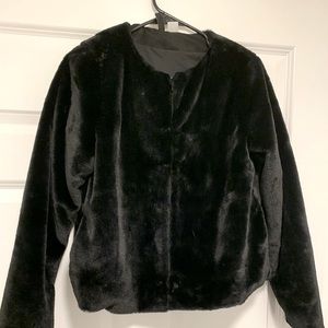 faux fur jacket